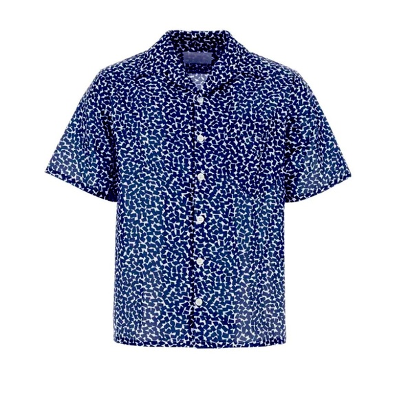Prada printed poplin shirt